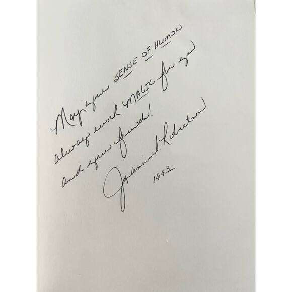 Humor: The Magic Genie - Autographed Signed by Jeanne Robertson - Picture 6 of 8